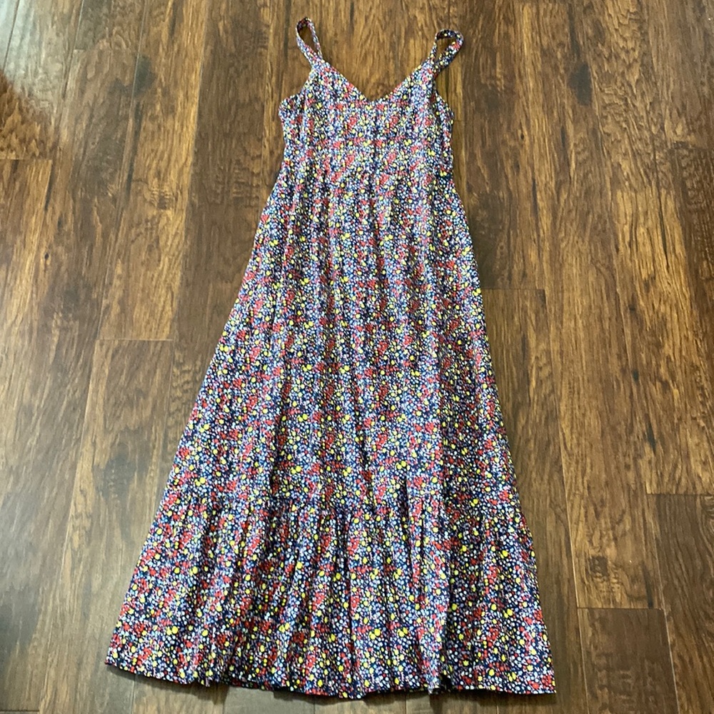 Beautiful J Crew Floral Linen Dress
